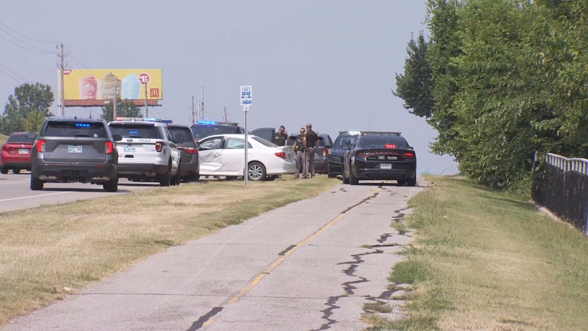 Man In Custody After Chase, Crash In Tulsa