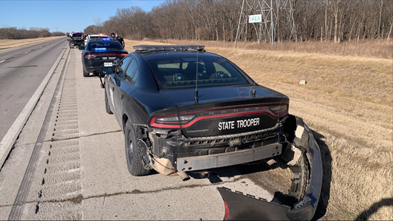 Kansas Man Arrested After Wrong-Way Pursuit Ends In Crash Near Fair Oaks