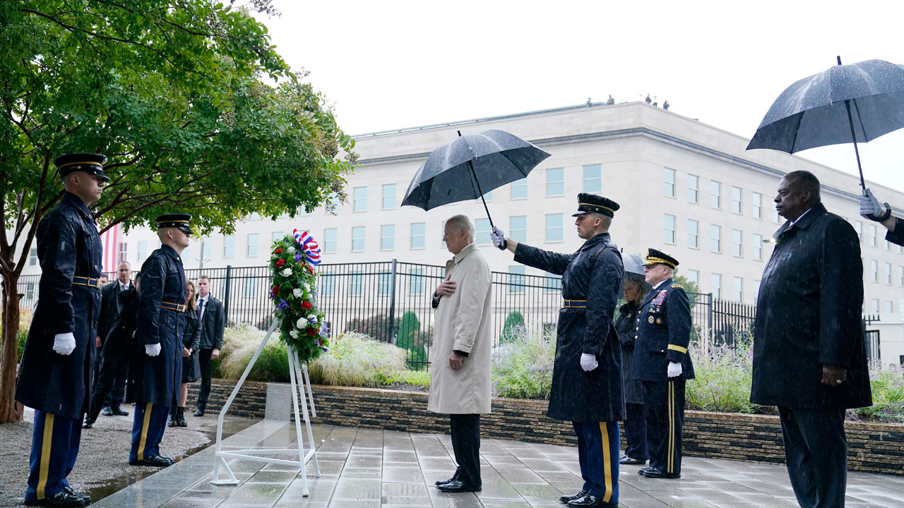 Biden Honors 9/11 Victims, Vows Commitment To Thwart Terror