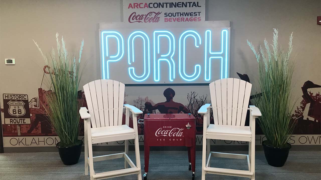 Arca Continental Coca Cola Southwest Beverages News On 6 Arca Continental Coca-Cola Southwest Beverages Porch To Debut