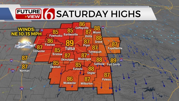 Heat Warnings Before A Late Week Cool-Down