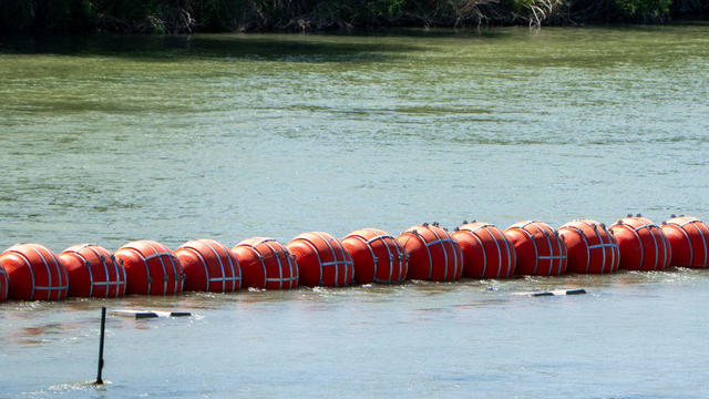 Biden Administration Sues Texas Over Floating Border Barriers Used To ...