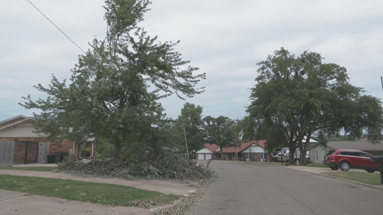 People In Mannford Still Without Power, Cleaning Up After Weekend Storm