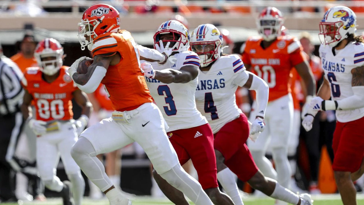 Gordon Gains More Than 100 Yards Rushing Receiving Oklahoma State gordon-gains-more-than-100-yards-rushing-receiving-oklahoma-state