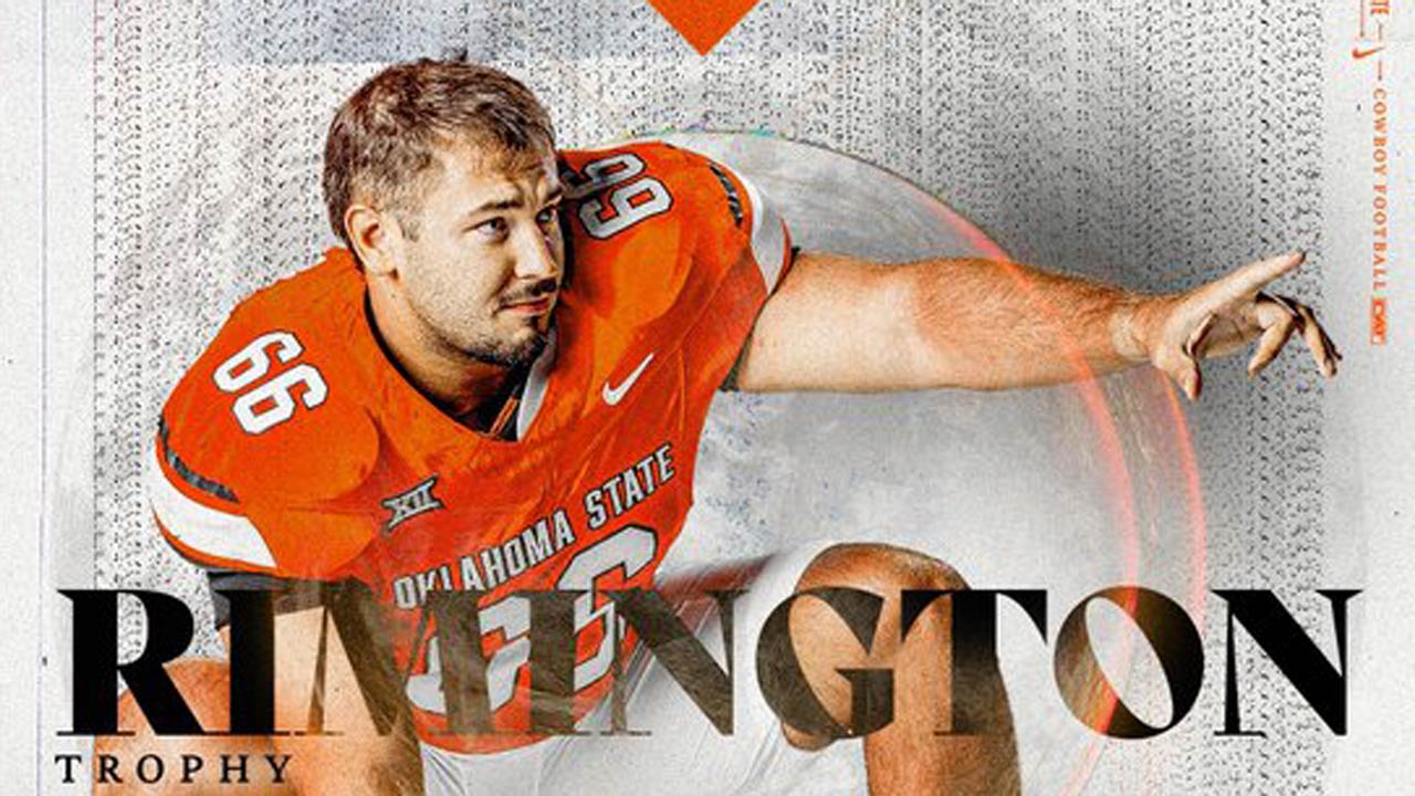 Oklahoma State Cowboys Center Added Yo Rimington Trophy Watch List