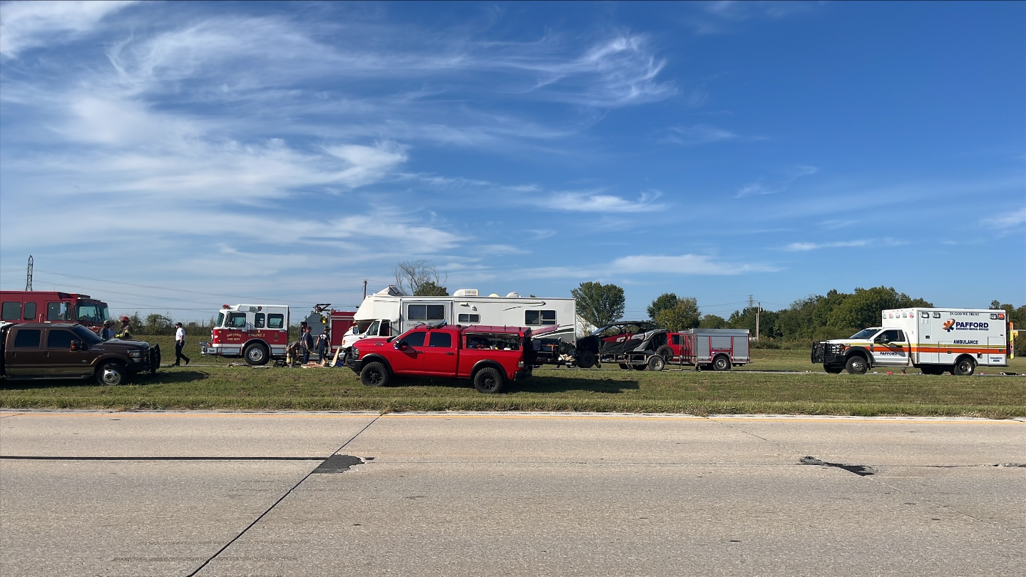 Multi-car crash near Catoosa shuts down westbound US-412