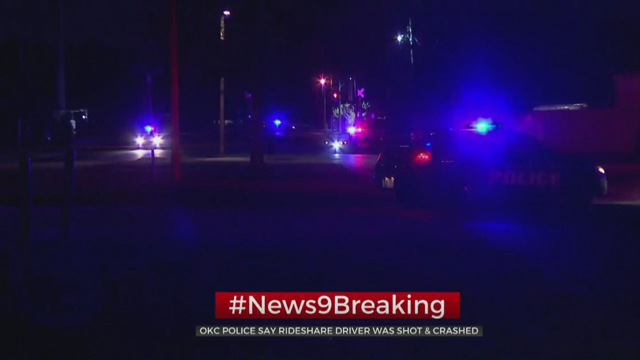 Rideshare Driver In Critical Condition After Shooting, Crash In SW OKC