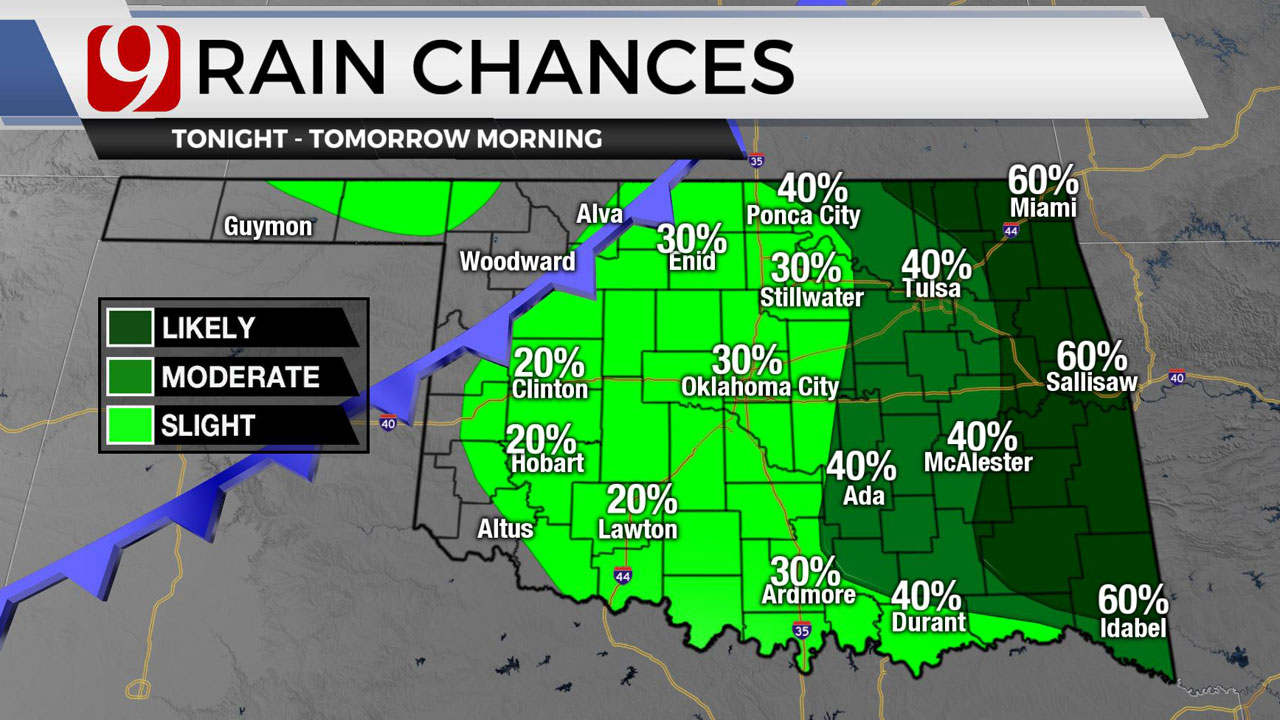 Okla. To See Warm, Windy Tuesday With Chance Of Evening, Overnight Storms - Vimarsana News