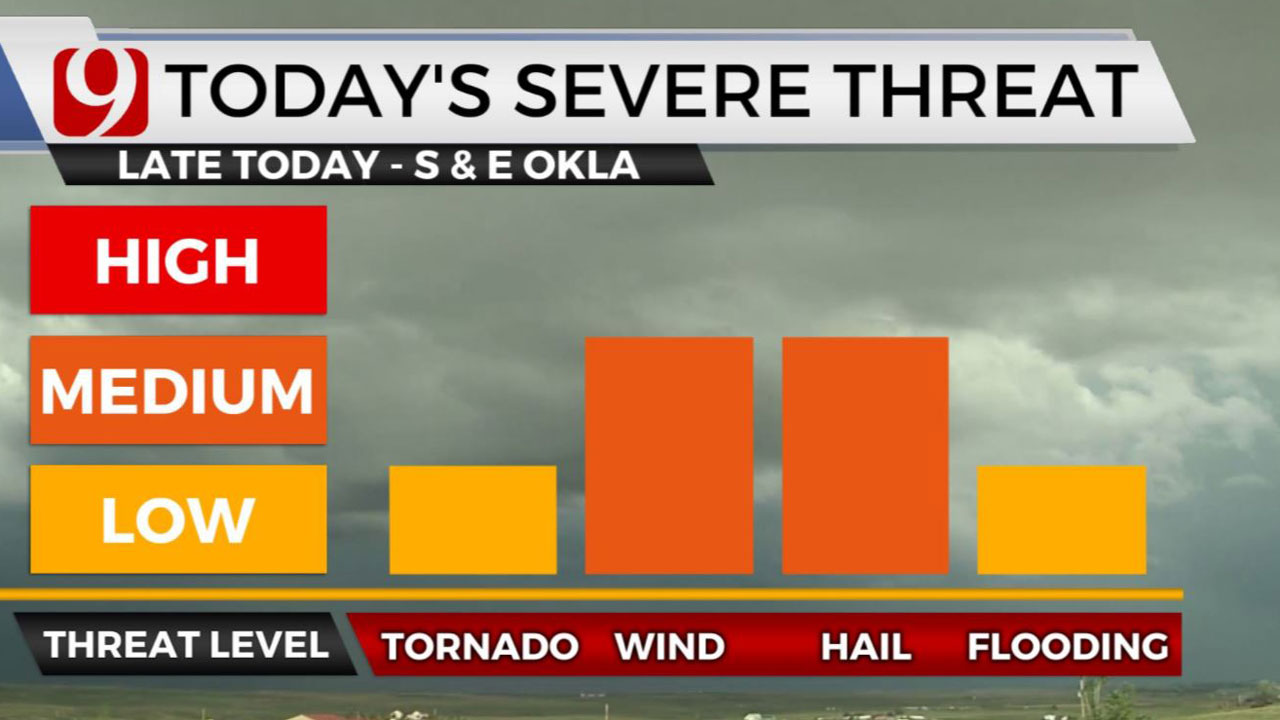 Severe Weather Expected Across Oklahoma Friday Afternoon