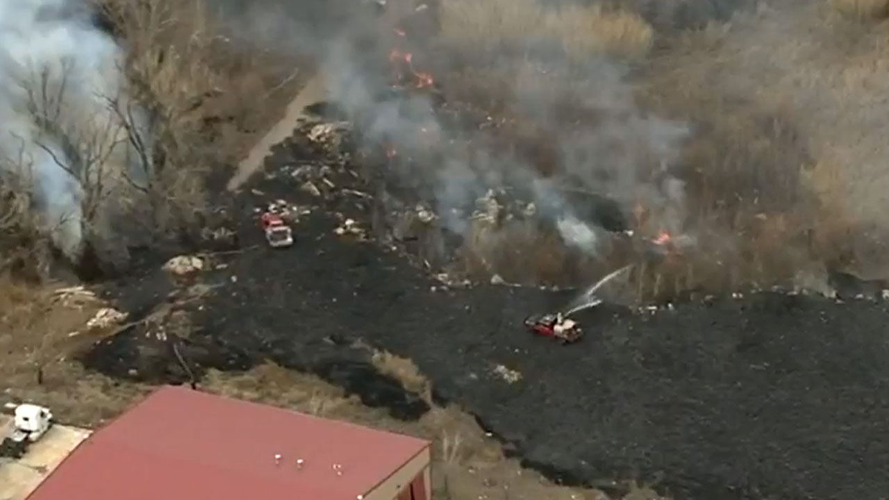 Fire Crews Respond To Grass Fire In SE OKC