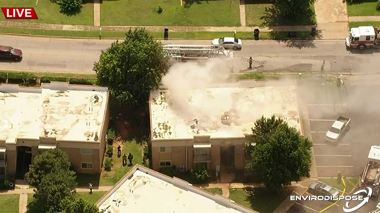Fire Crews Put Out NW OKC Apartment Fire