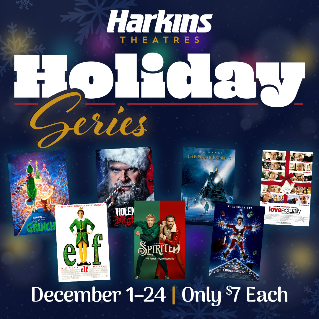 Harkins Theatres Hosting Holiday Movie Series