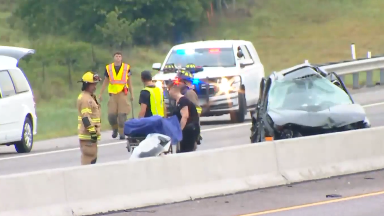 One person dead after crash involving semi on Turner Turnpike ...
