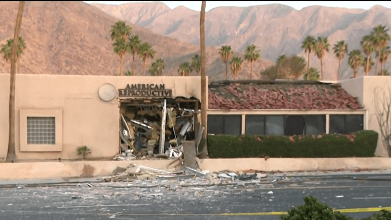 Fatal Palm Springs Fertility Clinic Blast Deemed 'Terrorism' By FBI Suspect IDed in deadly explosion outside Palm Springs fertility clinic